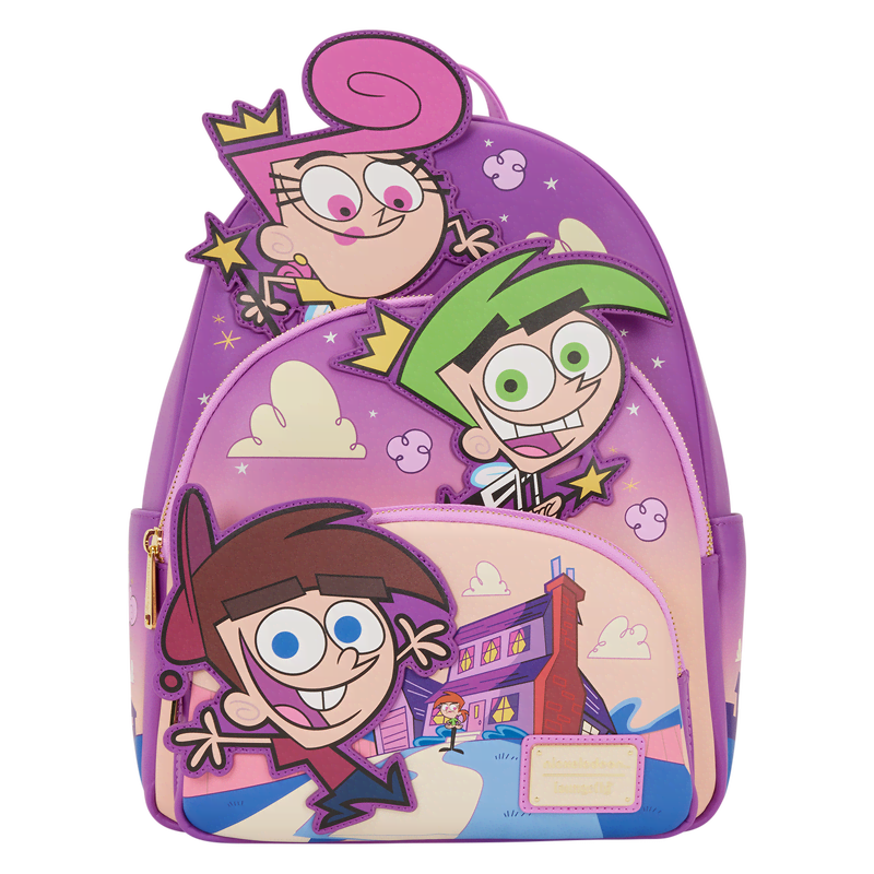 The Fairly OddParents Exclusive Triple Pocket Glow Mini Backpack