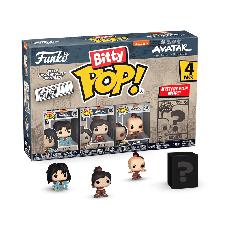 Bitty Pop! Avatar The Last Airbender 4-Pack Series 2