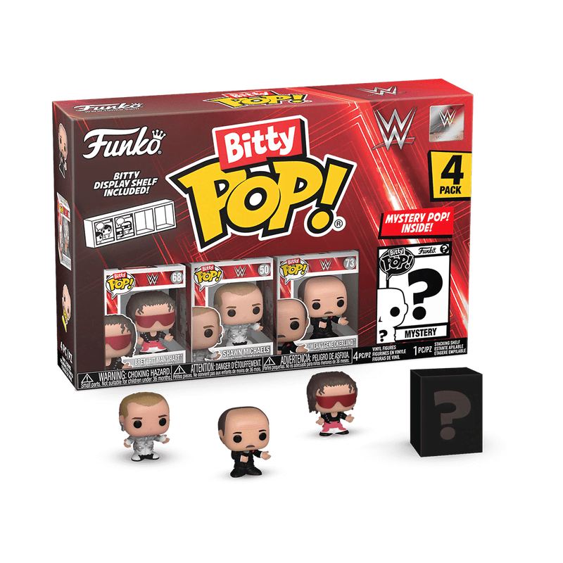 Bitty Pop! WWE 4-Pack Series 1