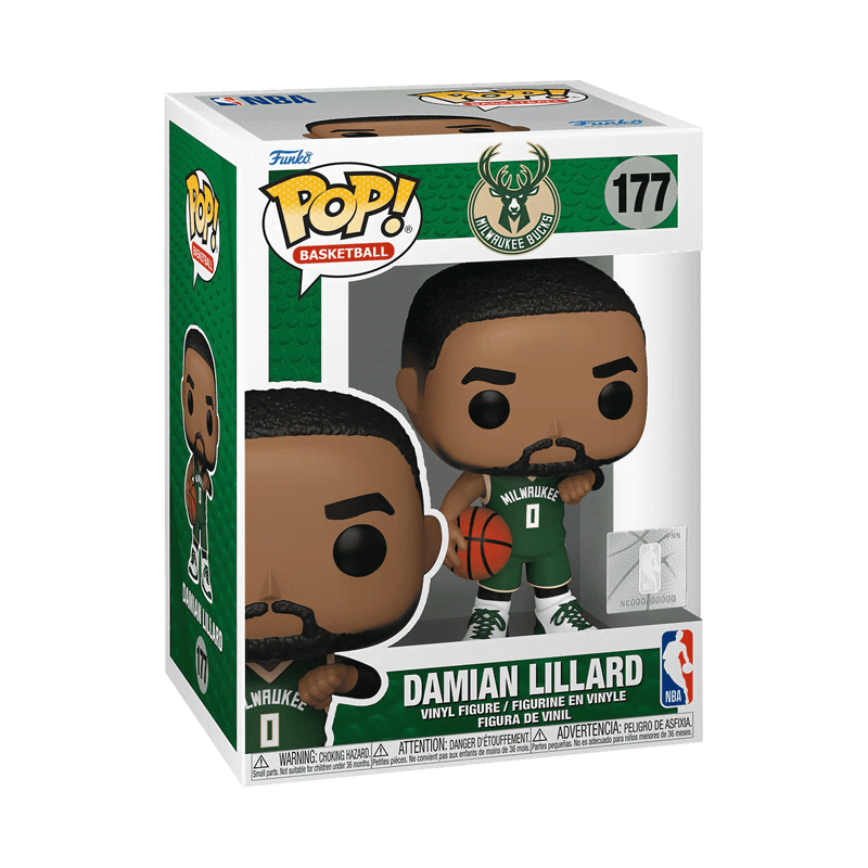 Pop! Damian Lillard in Green Jersey - Image 2