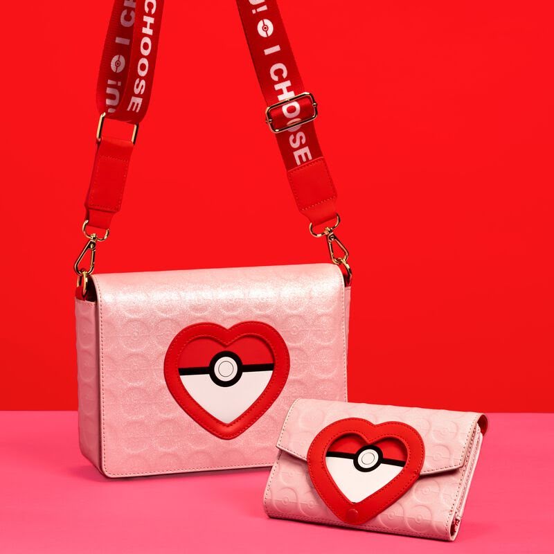 Pok??mon Exclusive I Choose You Hearts Crossbody Bag - Image 3