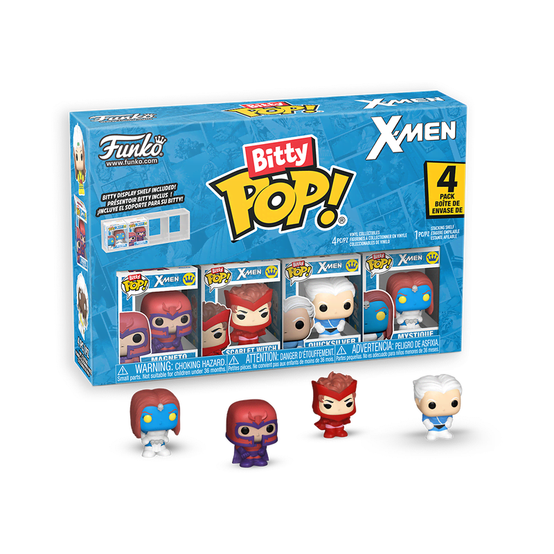 Bitty Pop! X-Men 4-Pack Series 1