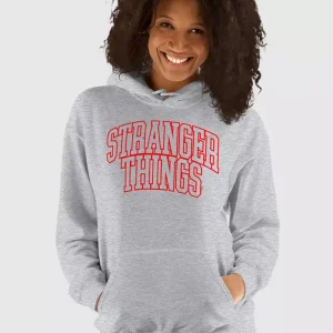 Stranger Things Logo Athletic Hoodie