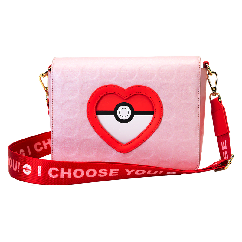 Pok??mon Exclusive I Choose You Hearts Crossbody Bag - Image 4