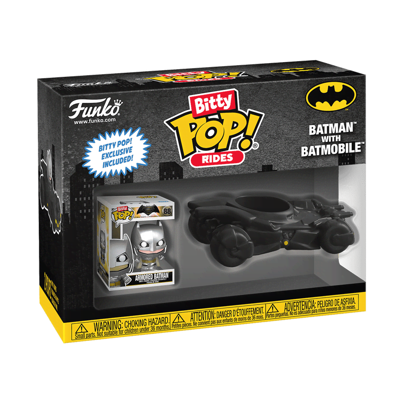 Bitty Pop! Rides Batman with Batmobile - Image 3