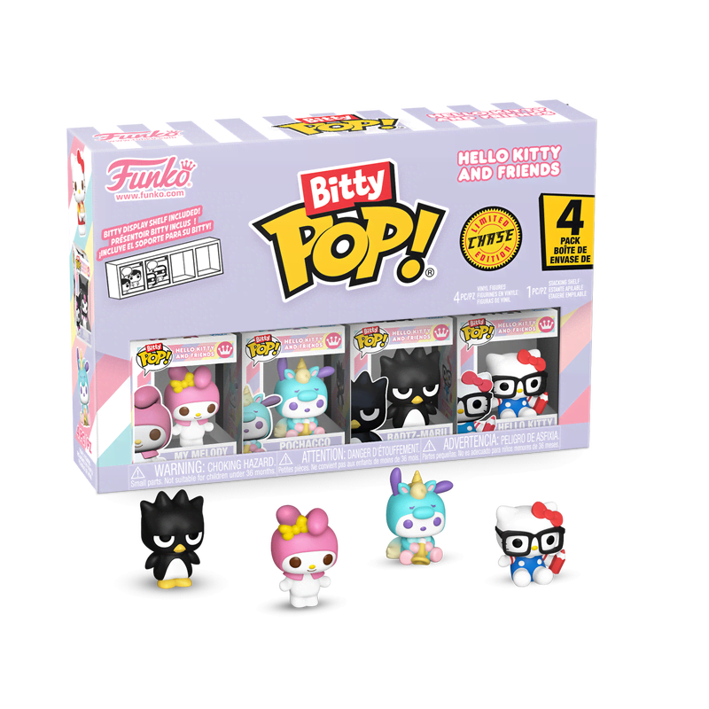 Bitty Pop! Hello Kitty and Friends 4-Pack Series 4