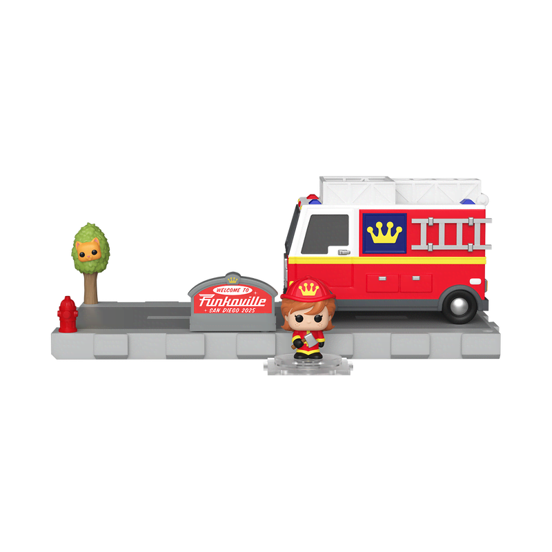 Bitty Pop! Bitty City Funkoville Road Starter Pack
