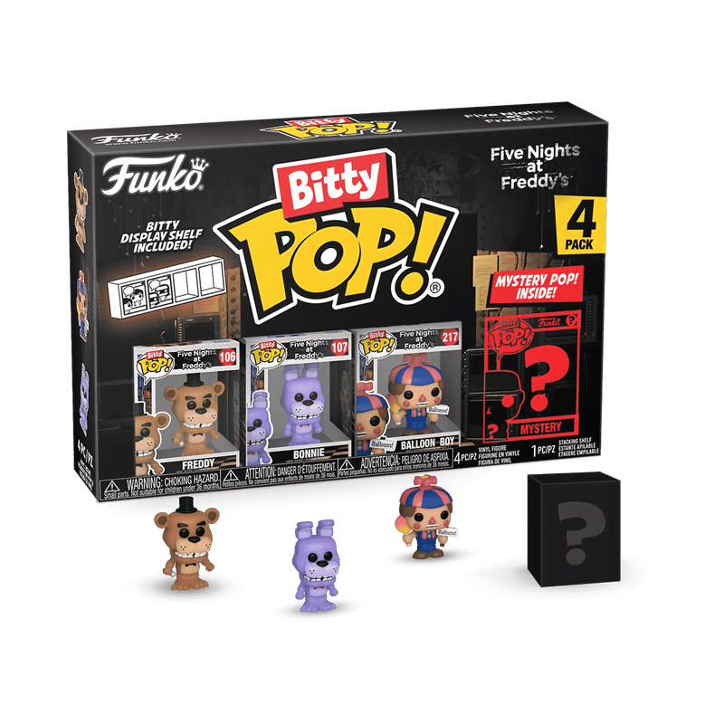 Bitty Pop! Five Nights at Freddy's 4-Pack Series 3
