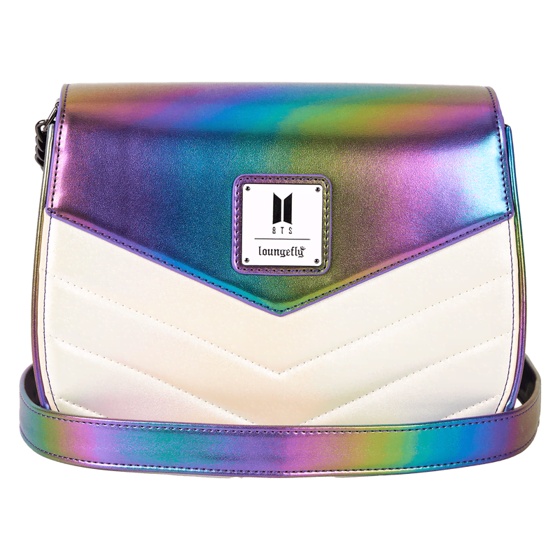 Funko Pop! By Loungefly BTS Iridescent Quilted Crossbody Bag - Image 6