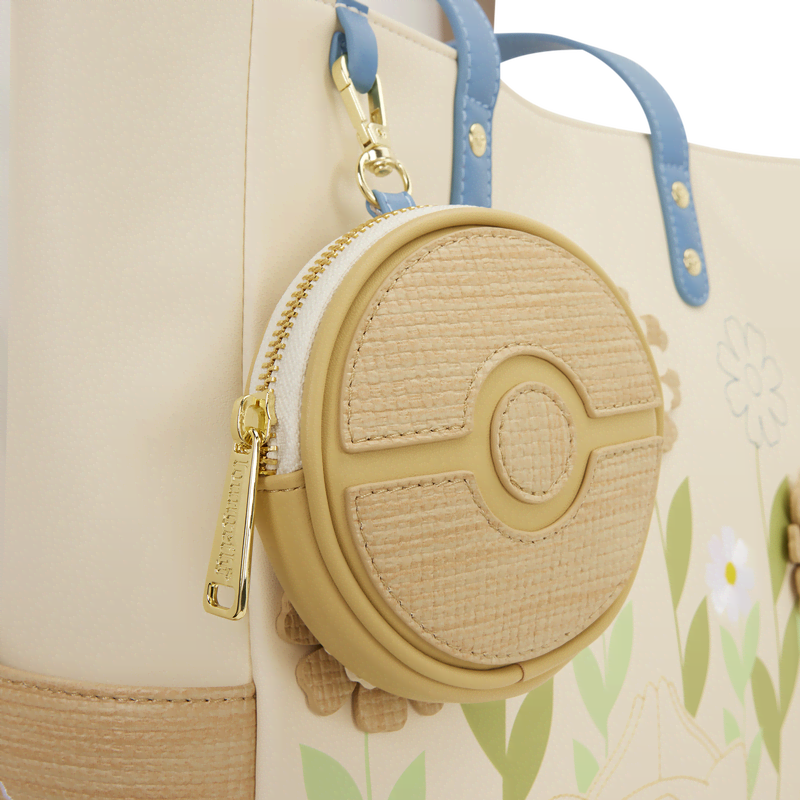 Pok??mon Floral Tote Crossbody Bag with Coin Bag - Image 6