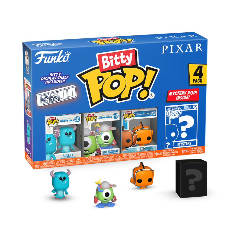 Bitty Pop! Pixar 4-Pack Series 2