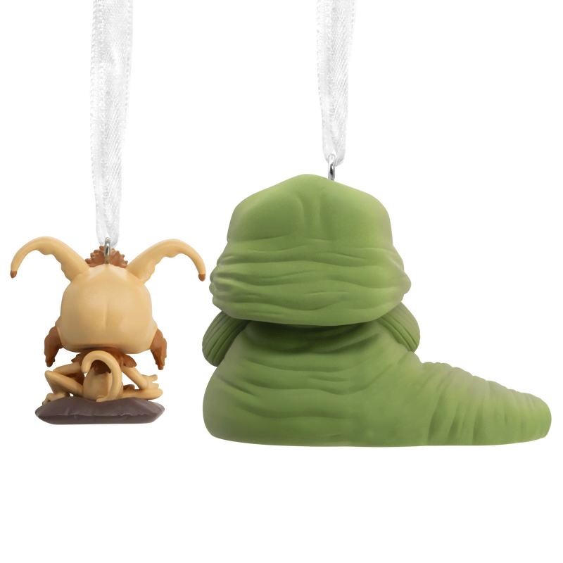 Jabba the Hutt & Salacious Crumb Ornament - Image 3