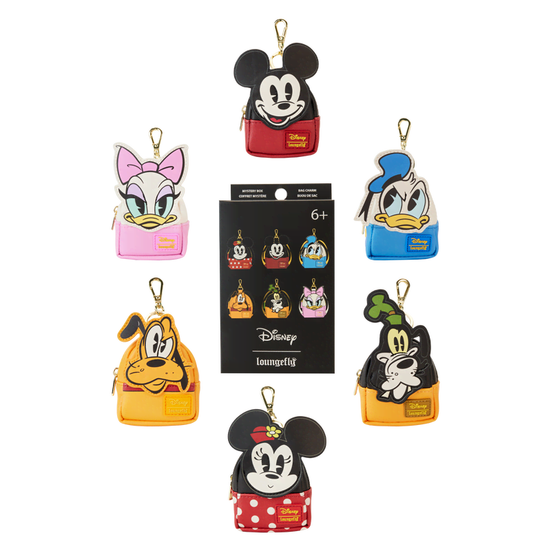 Mickey & Friends Picnic Cosplay Mystery Mini Backpack Keychain Charm