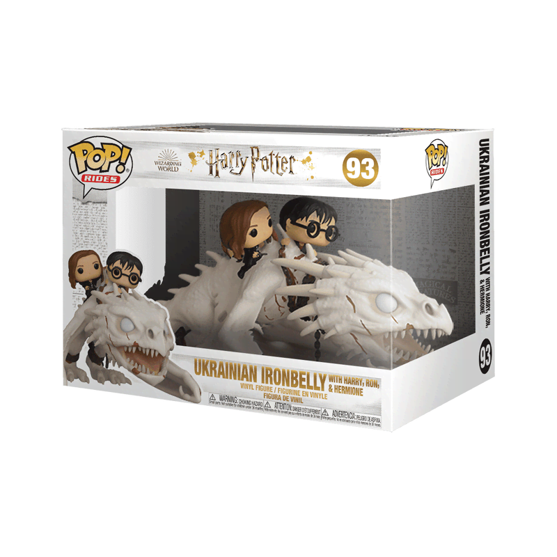 Pop! Rides Dragon with Harry. Ron. & Hermione - Image 2
