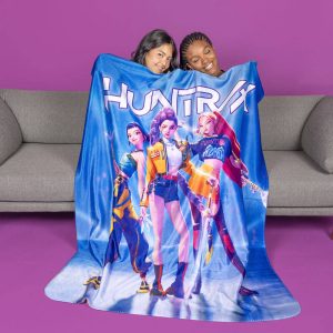 KPop Demon Hunters HUNTR/X Sherpa Blanket