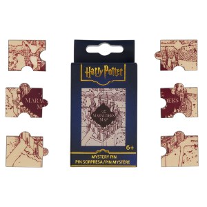 Harry Potter Exclusive The Marauder's Map Puzzle Mystery Box Pin