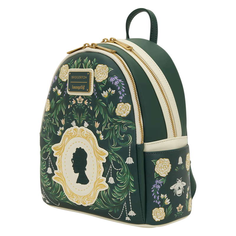 Bridgerton Silhouette Floral Mini Backpack - Image 4