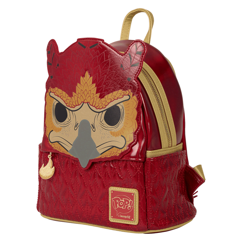 Funko Pop! By Loungefly Harry Potter Exclusive Fawkes Phoenix Cosplay Mini Backpack - Image 3
