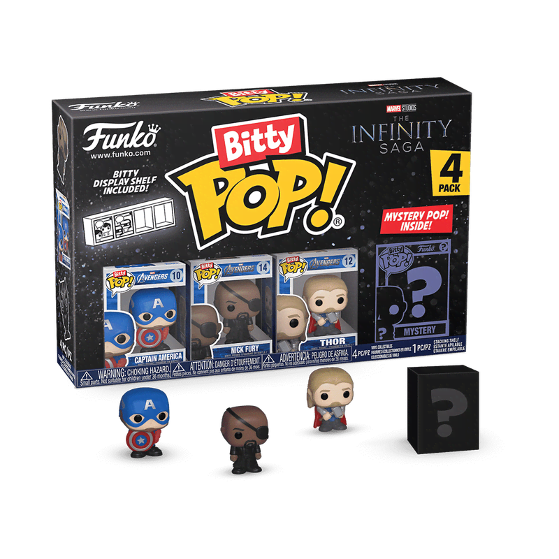 Bitty Pop! Marvel the Infinity Saga 4-Pack Series 1