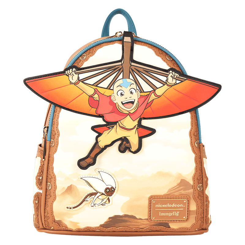 Avatar: The Last Airbender Aang Glider Staff Mini Backpack