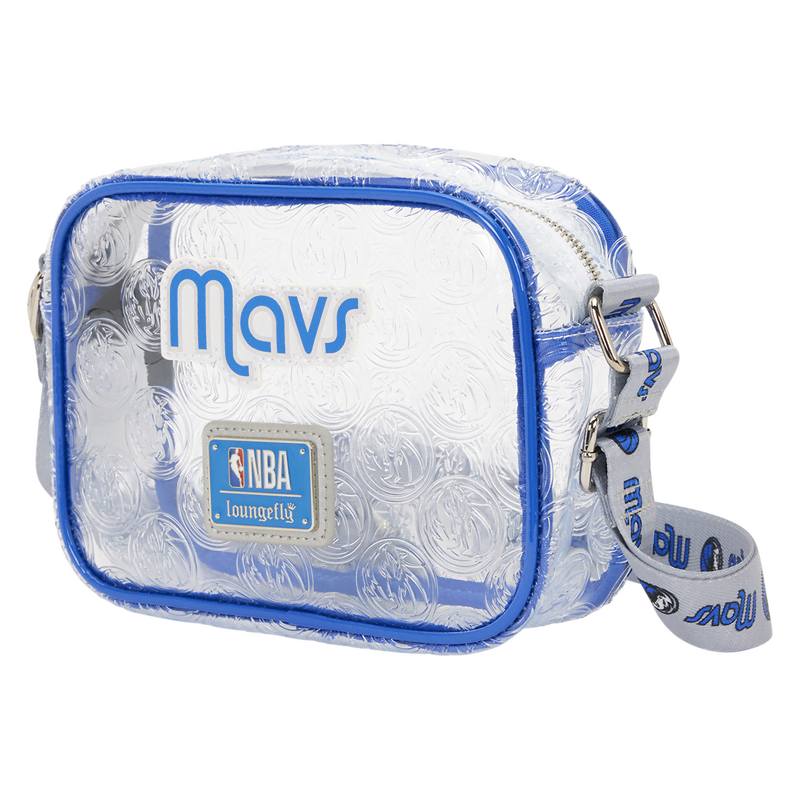NBA Dallas Mavericks Clear Crossbody Stadium Bag - Image 3