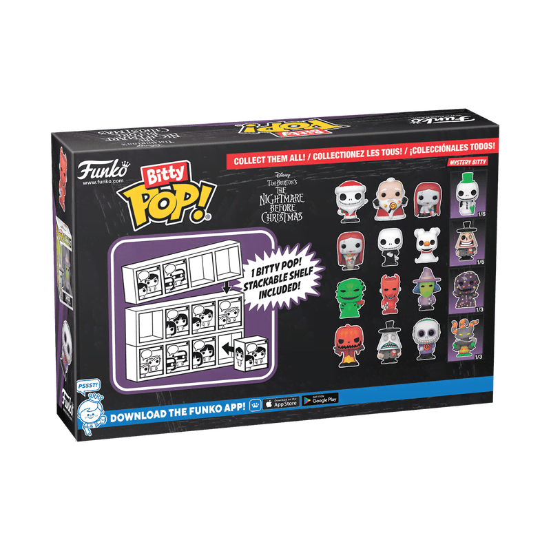 Bitty Pop! The Nightmare Before Christmas 4-Pack Series 4 - Image 4