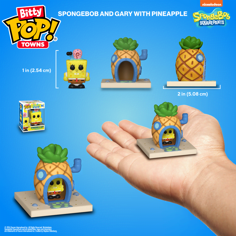 Bitty Pop! Towns SpongeBob and Pineapple House - Image 2