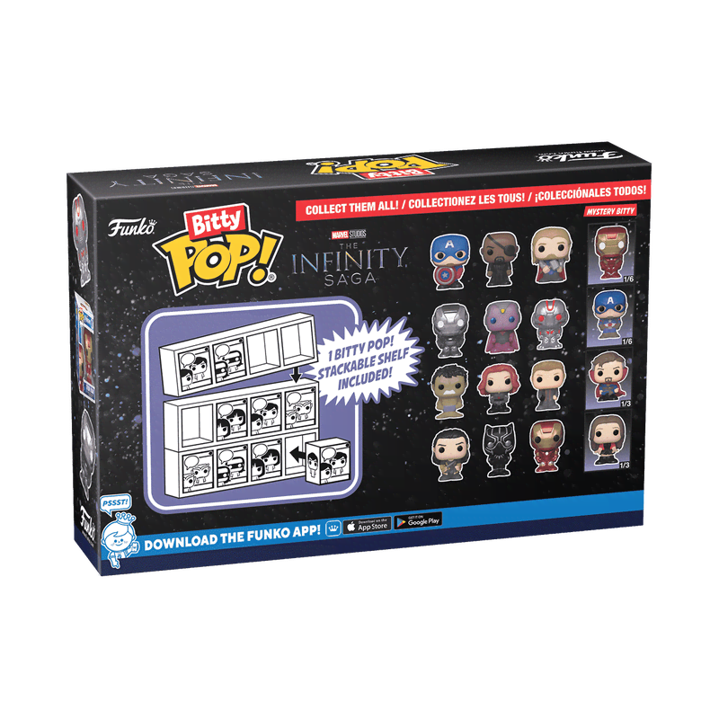 Bitty Pop! Marvel the Infinity Saga 4-Pack Series 2 - Image 4