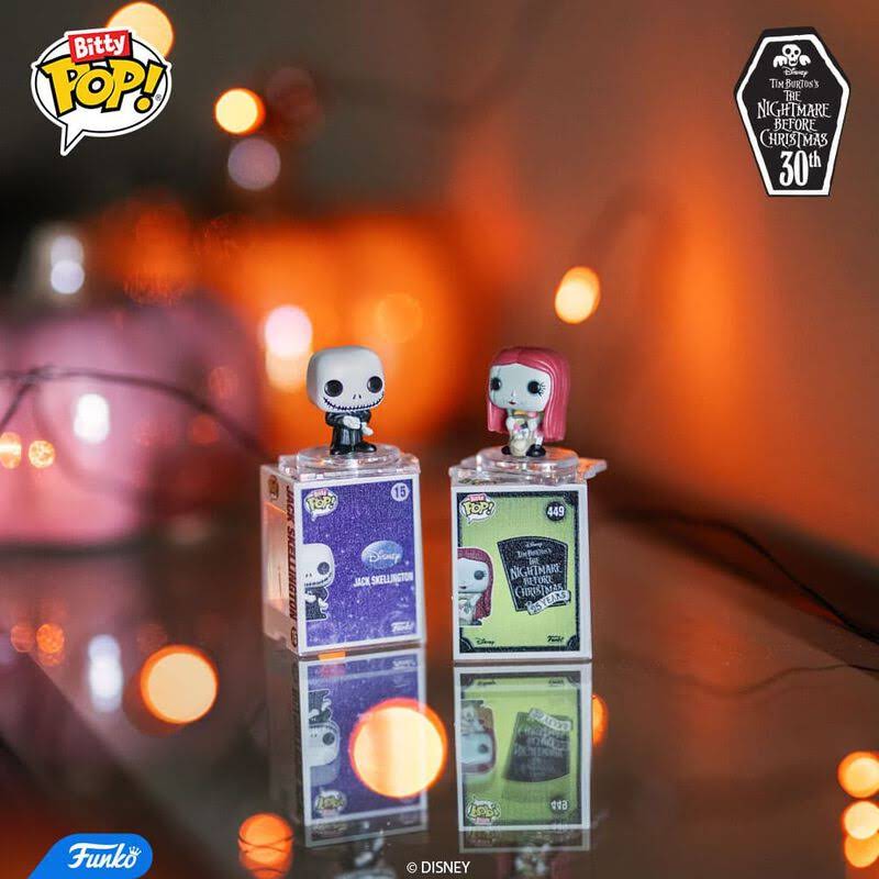 Bitty Pop! Jack Skellington & Sally Sewing 2-Pack - Image 2