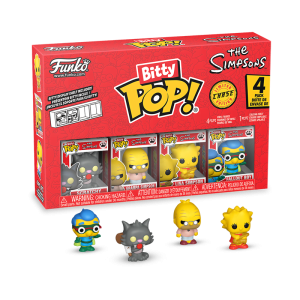 Bitty Pop! The Simpsons 4-Pack Series 4