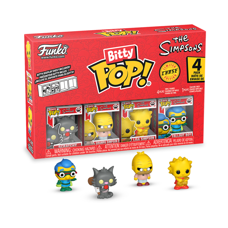 Bitty Pop! The Simpsons 4-Pack Series 4