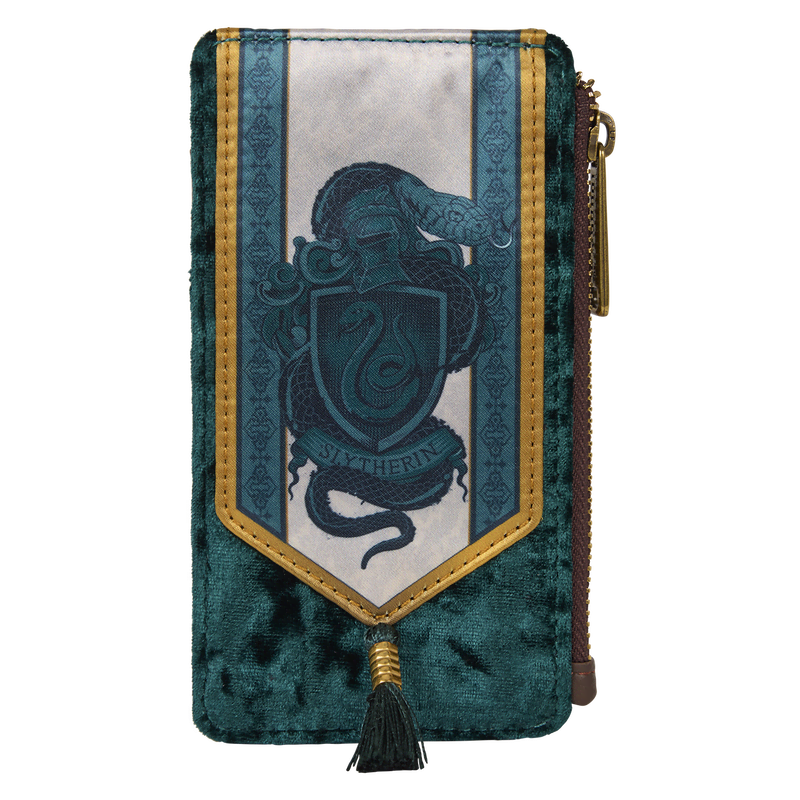 Exclusive Harry Potter Slytherin Banner Velvet Card Holder