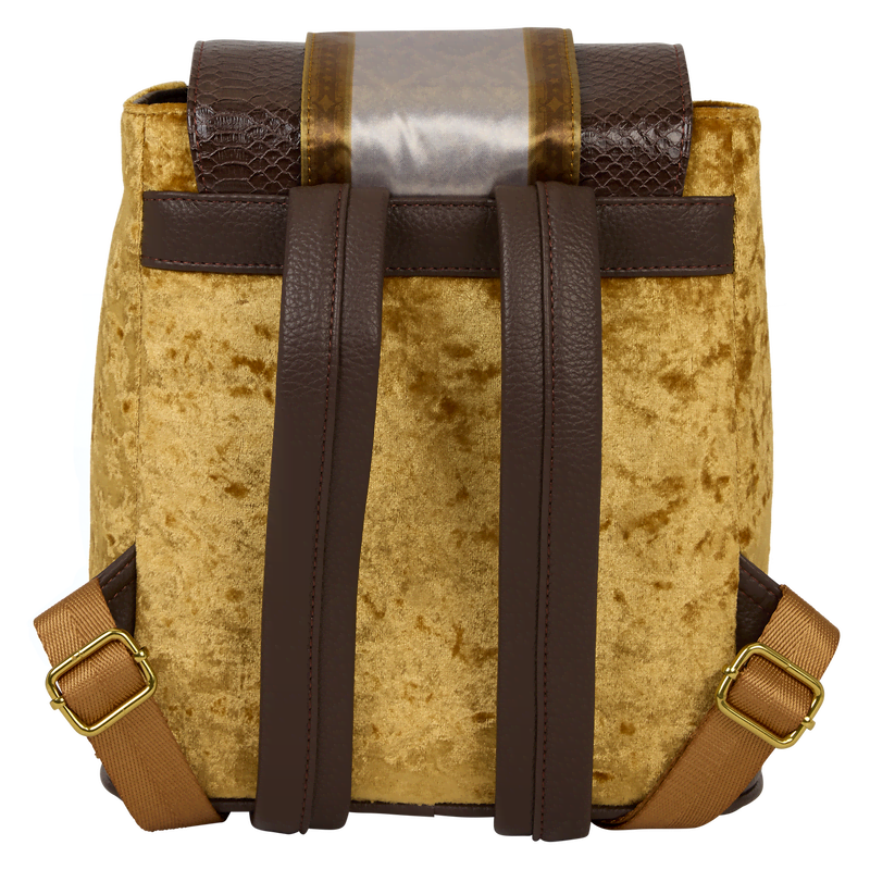 Exclusive Harry Potter Hufflepuff Banner Velvet Mini Backpack - Image 4