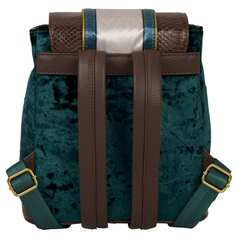 Exclusive Harry Potter Slytherin Banner Velvet Mini Backpack - Image 5