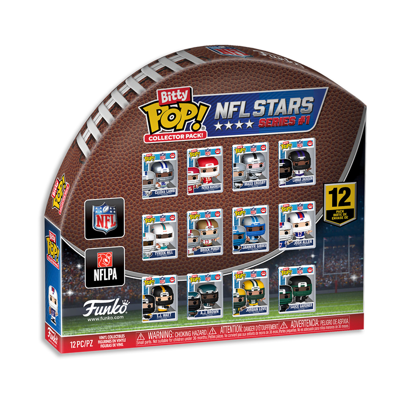 Bitty Pop! Collector NFL Stars 12-Pack