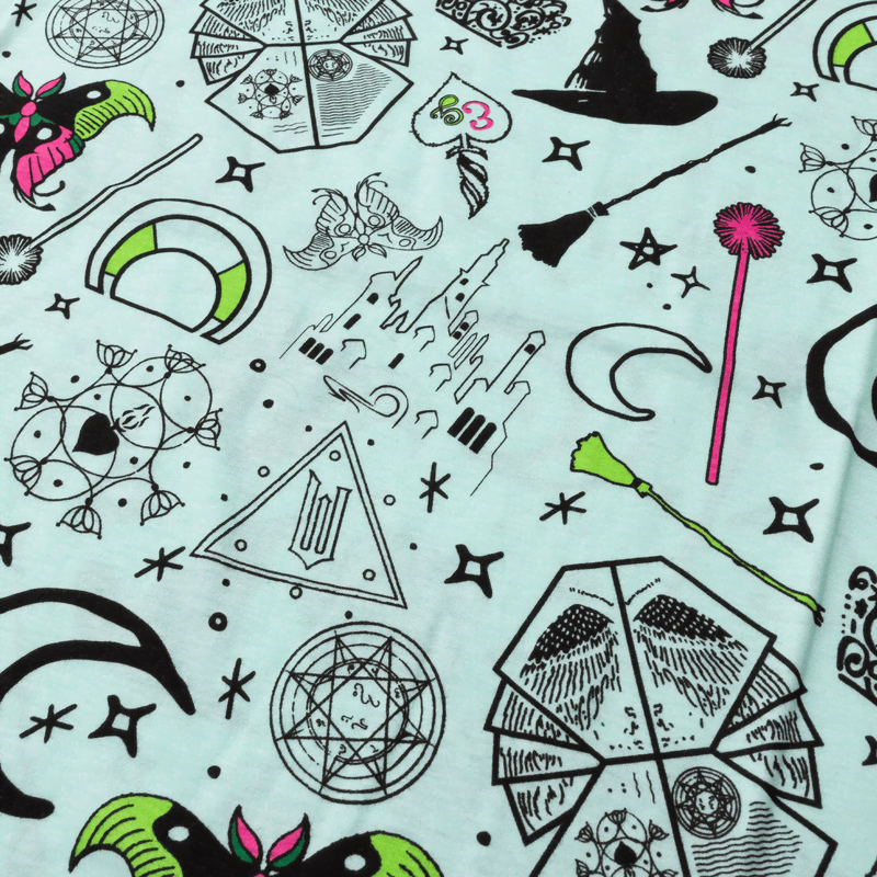 Wicked Elphaba & Glinda All-Over Print Unisex Tee - Image 5
