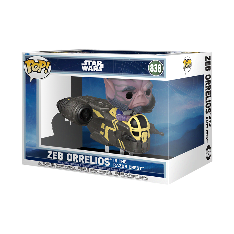 Pop! Rides Deluxe Zeb Orrelios in the Razor Crest - Image 2