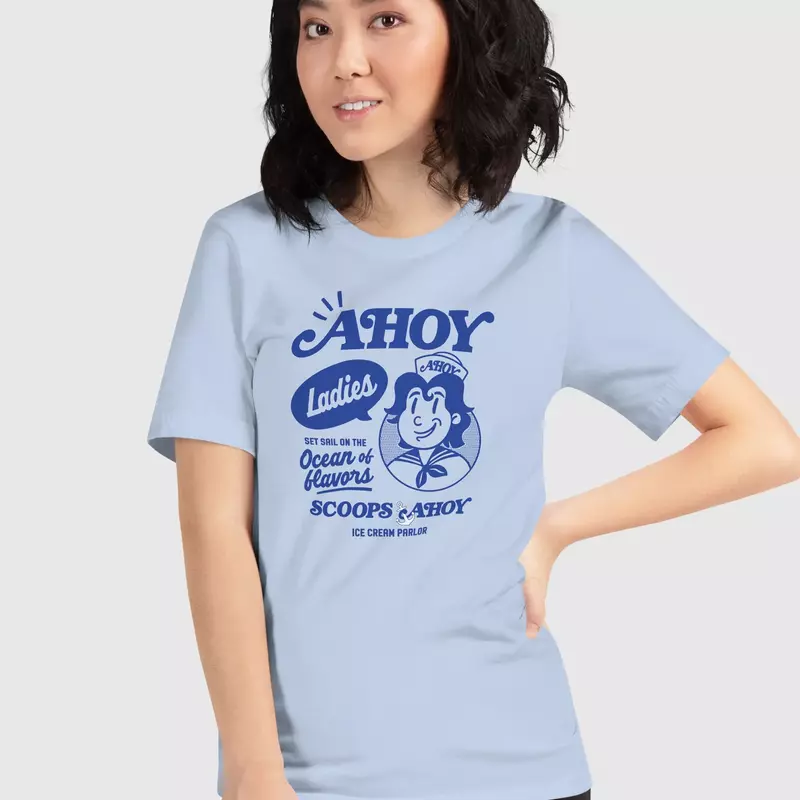 Stranger Things Scoops Ahoy Tee