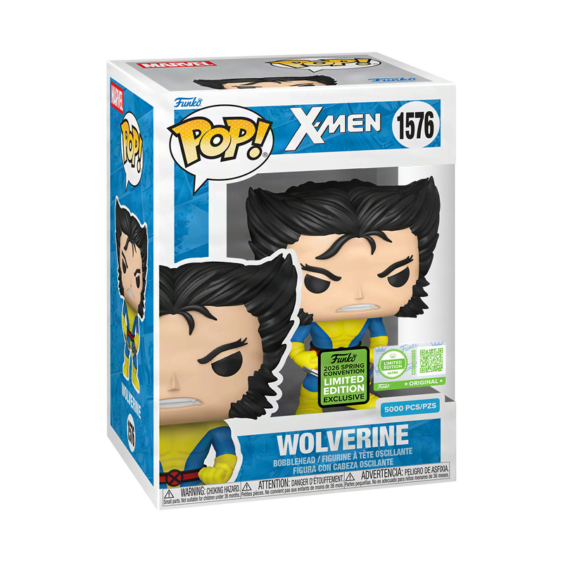 Pop! Wolverine (Classic Unmasked) with Pop! Protector - Image 2