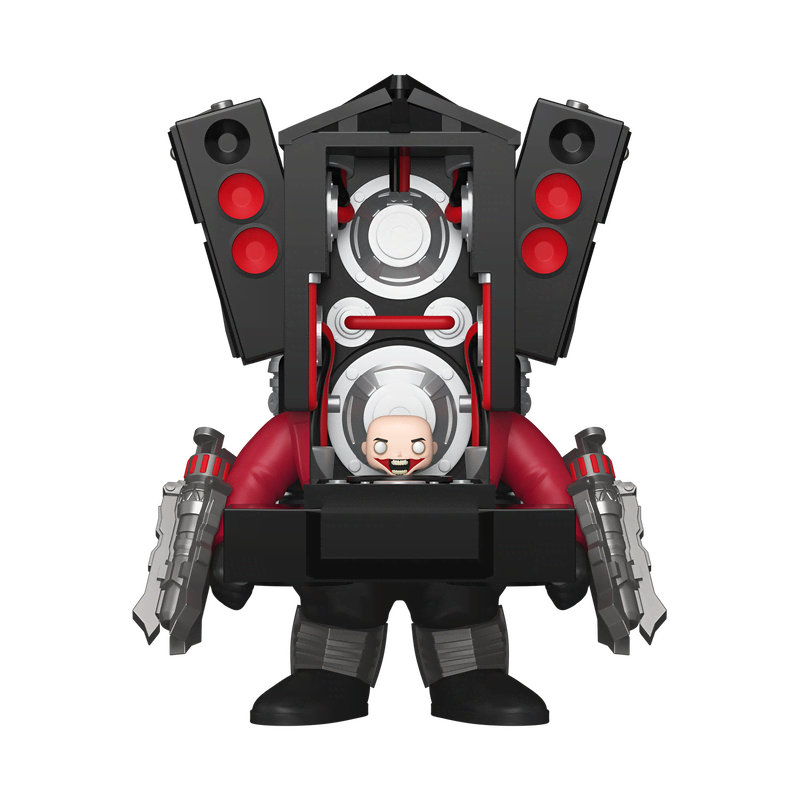 Bitty Pop! Bitty Bot Titan Speakerman and Parasitic Skibidi Toilet