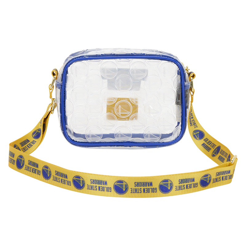 NBA Golden State Warriors Clear Crossbody Stadium Bag - Image 4