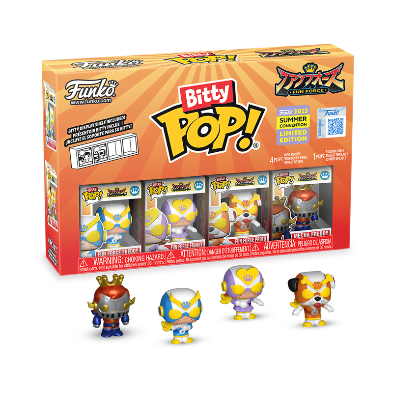 Bitty Pop! Fun Force 4-Pack