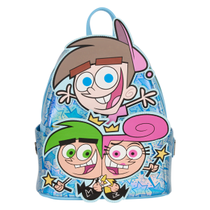 NYCC Limited Edition The Fairly OddParents Timmy. Cosmo. & Wanda Glow Mini Backpack