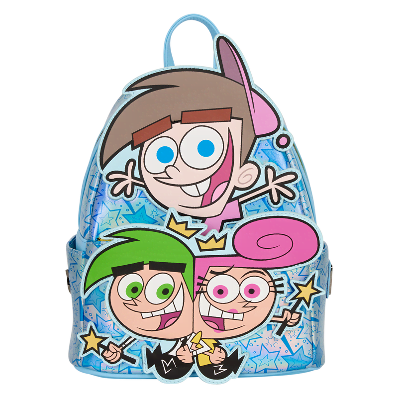 NYCC Limited Edition The Fairly OddParents Timmy. Cosmo. & Wanda Glow Mini Backpack
