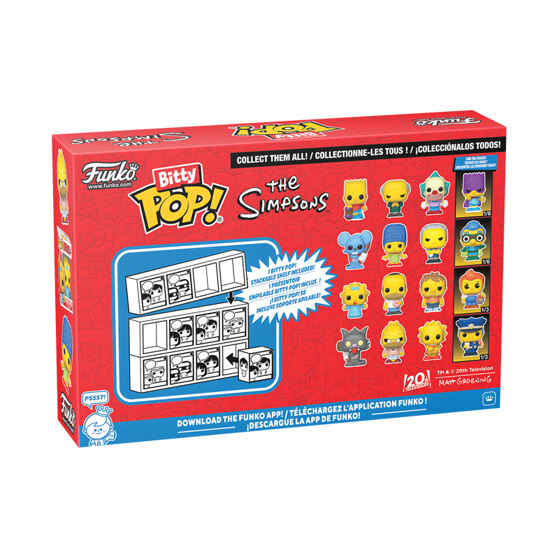 Bitty Pop! The Simpsons 4-Pack Series 2 - Image 3