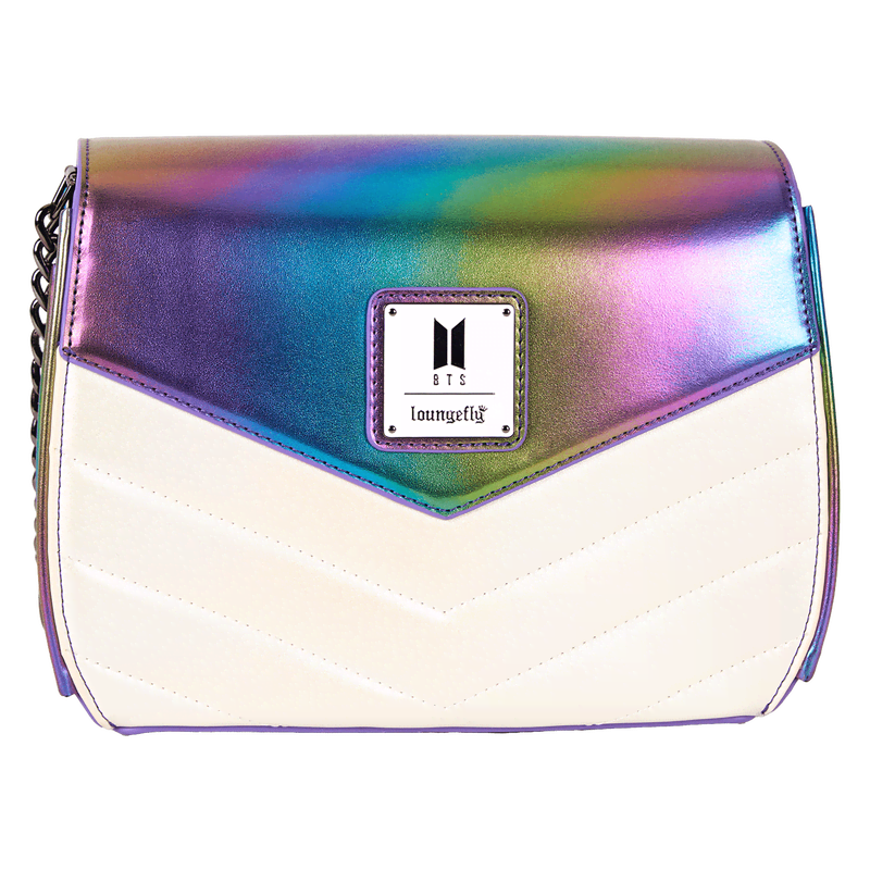 Funko Pop! By Loungefly BTS Iridescent Quilted Crossbody Bag - Image 7