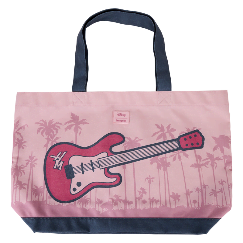 Hannah Montana Guitar Oversized Canvas Tote Bag - Image 4