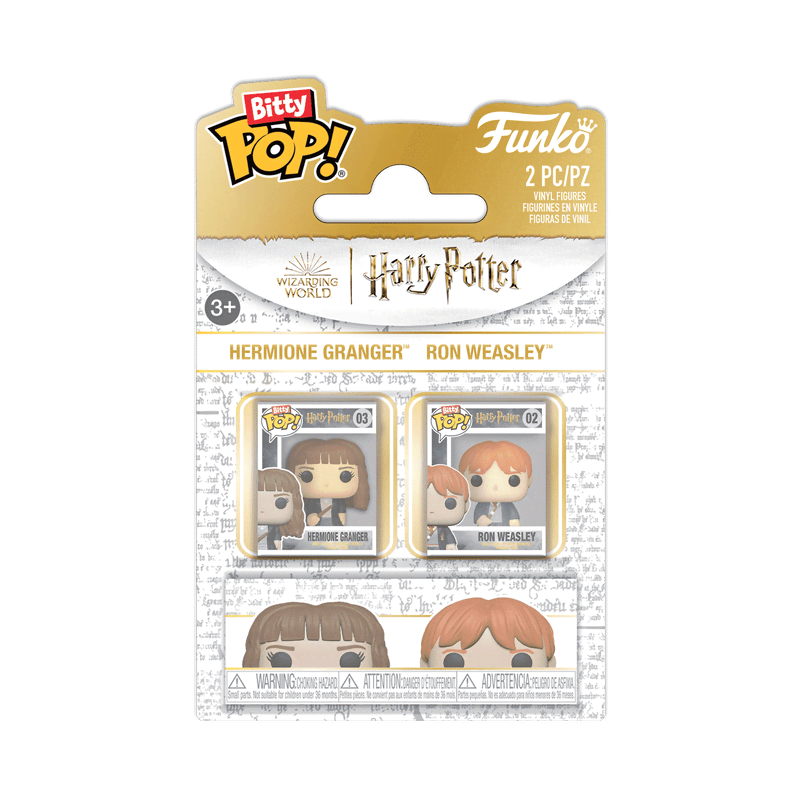 Bitty Pop! Hermione Granger & Ron Weasley 2-Pack