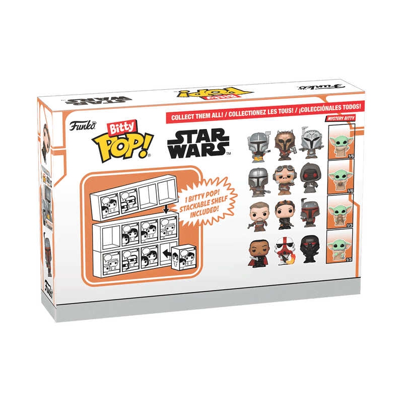 Bitty Pop! Star Wars The Mandalorian 4-Pack Series 4 - Image 4