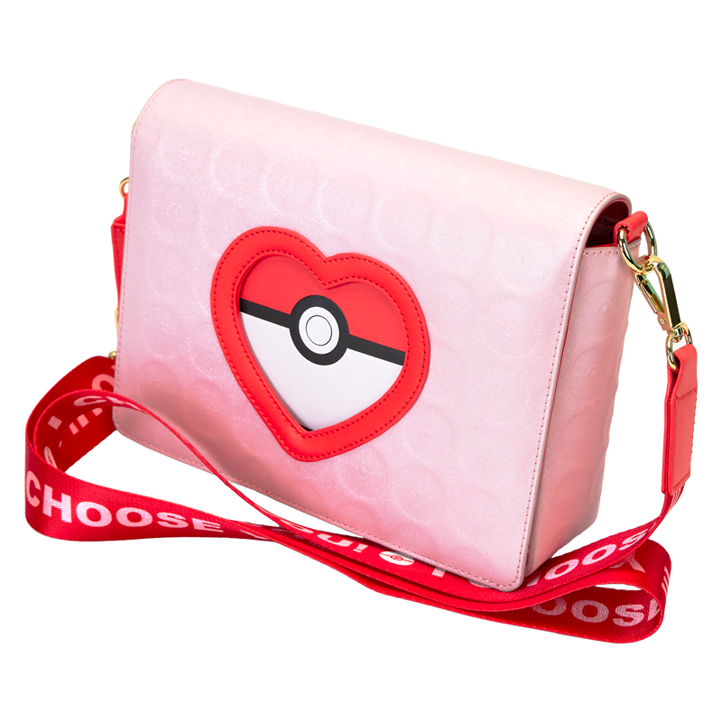 Pok??mon Exclusive I Choose You Hearts Crossbody Bag - Image 6